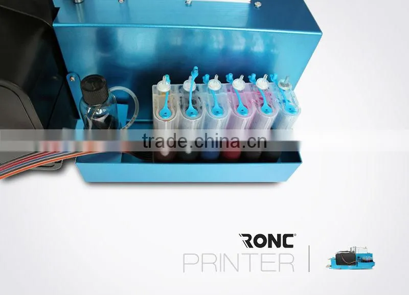 Colorful inkjet CD/DVD printing machine, 6 color inkjet printer