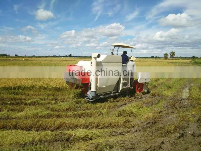 4LZ-3.0 Rice &Wheat Big Tank Combine Harvester
