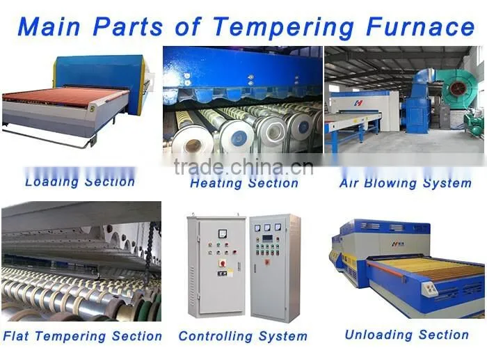 CE Approved Electric High automation Furnace For Tempering Glass