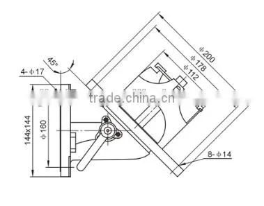 High Performance Staineless Steel Bottom Valve