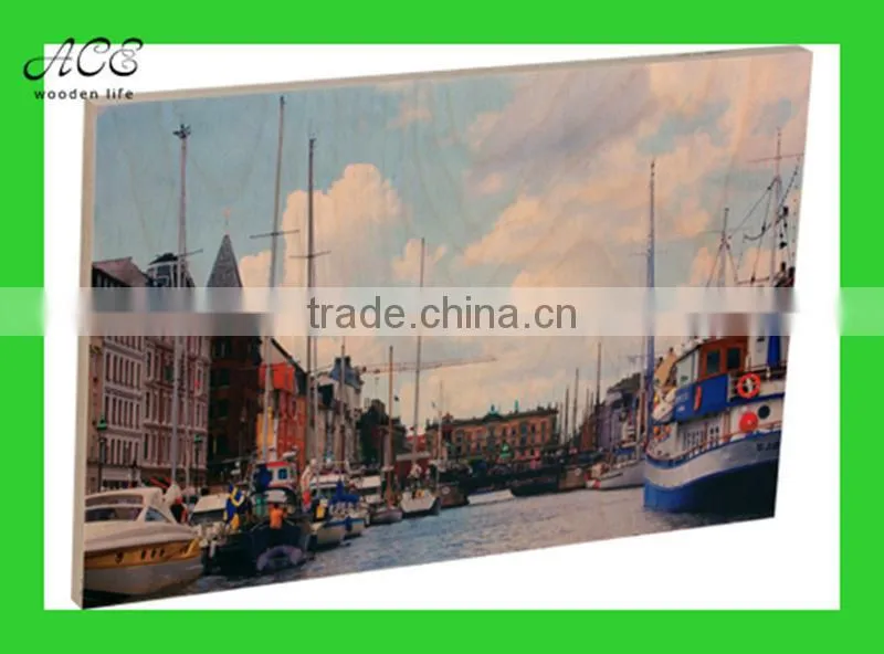 High Quality Digital Photo Printing on Wood