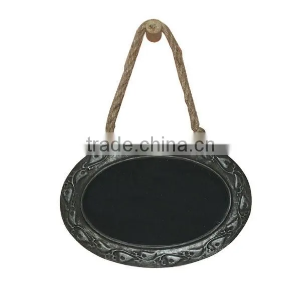 Metal Decorative Blackboard Table Chalkboard