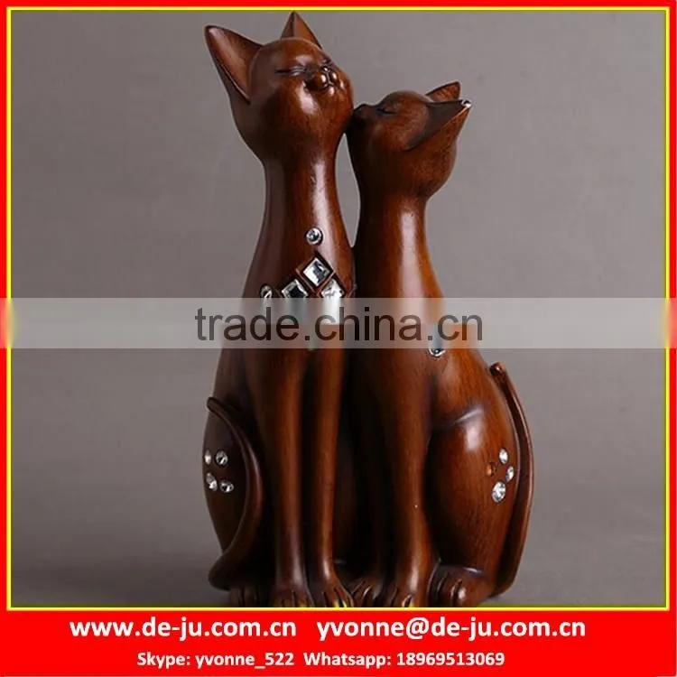 Office Feng Shui Golden Resin Horse Statue