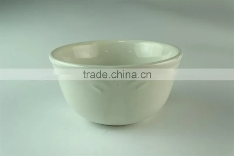 Cheap white ceramic bowl/porcelain soup bowl in stocklots