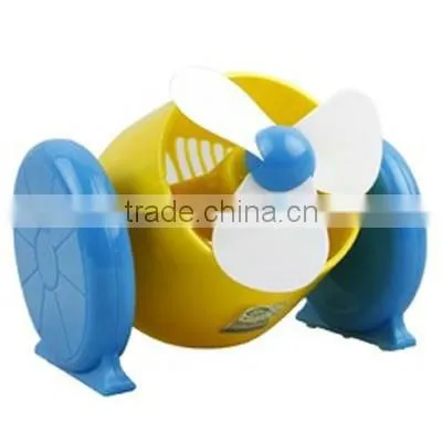 supply fashion Cannon USB battery dual-purpose mini fan