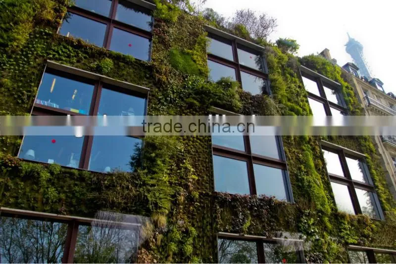 2015 best price artificial plant wall/artificial grass wall, artificial vertical plant for garden