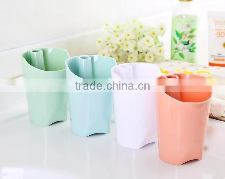 multifunction plastic toothbrush cup/toothbrush holder