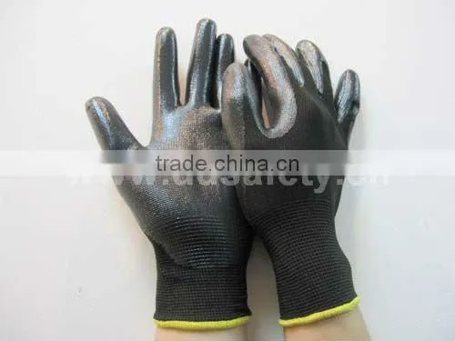 DDSAFETY 2017 Promotion Waterproof Nitrile Glove Working Glove Safety Glove
