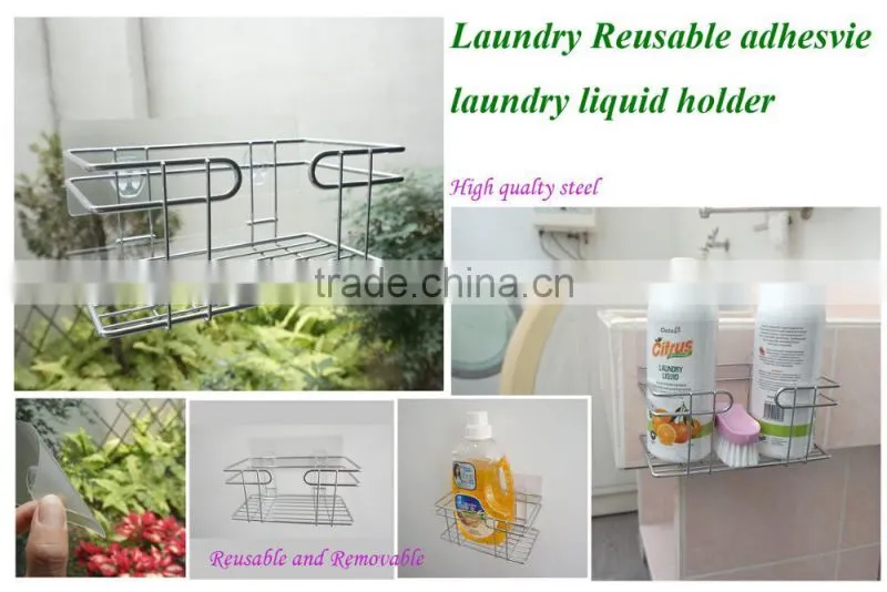 Laundry Reusable adhesvie laundry liquid holder