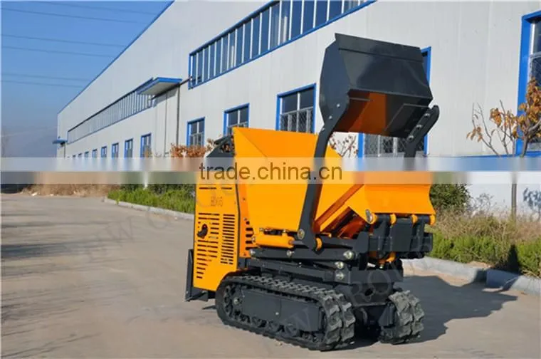 Garden Mini Track Dumper With Rubber Crawler