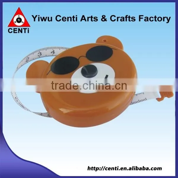 Hot Sale Lovely Bear Shape BMI Tape Measure Scale