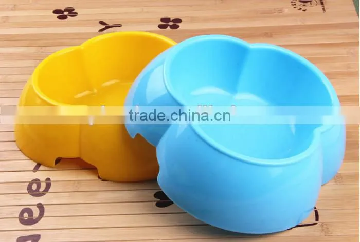 plastic dog dish cheap / plastic non slip dog bowl/hot sale disposable melamine non slip dog bowl