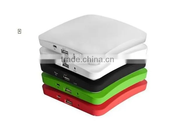 1800mAh Square Shape Solar Power Bank With Adsorption Function