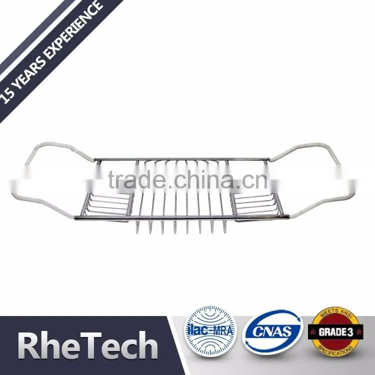 Good Quality Decorative Metal Mesh Hanging Shower Caddy for Bathroom