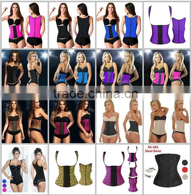 Wholesale Clothing Factory Padded Red Sexy Young Lady Corset with shoulder-straps
