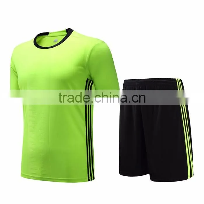 plain polyester football tshirt maker soccer jersey