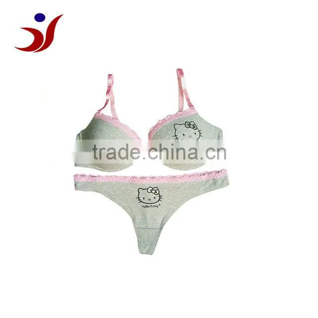 young girl's bra & panty