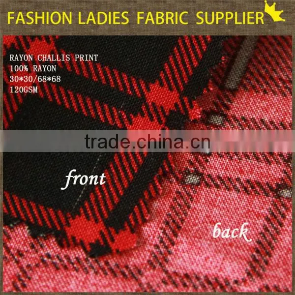 2014 Best Seller Rayon Fabric Suppliers, Printed Rayon Viscose Fabric