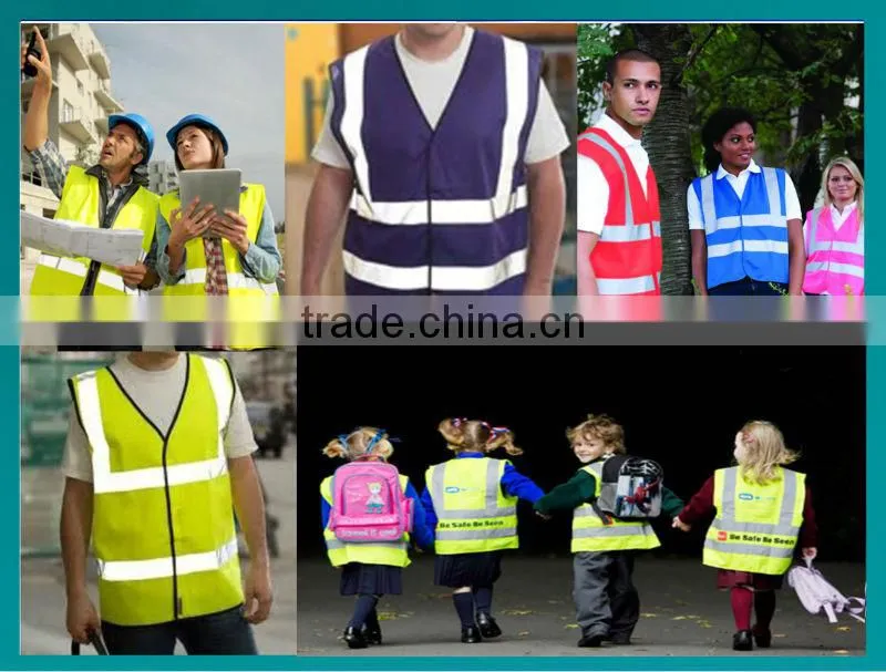 latest reflective mesh safety running vest