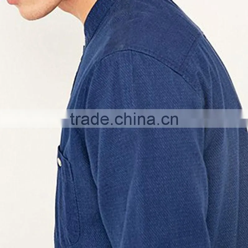 Wholesale casual style mens shirts with high quality new model shirts for men 2014