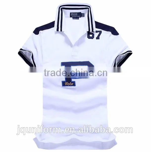 custom latest and new summer style solid colour v collar polo men shirt wholesale for sale