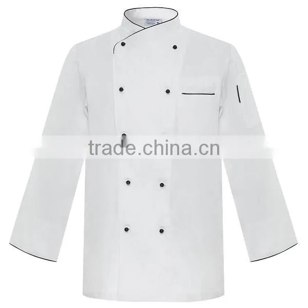 Japanese Style Striped Chef Coat