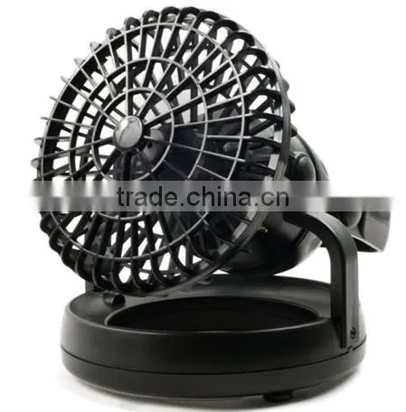 2Pcs Deluxe Camping Combo 18-LED Lantern Fan Tent Hanging Outdoor Light