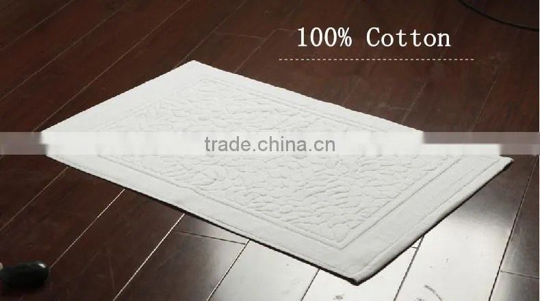Wholesales 100% floor towels for hotel Bathmat