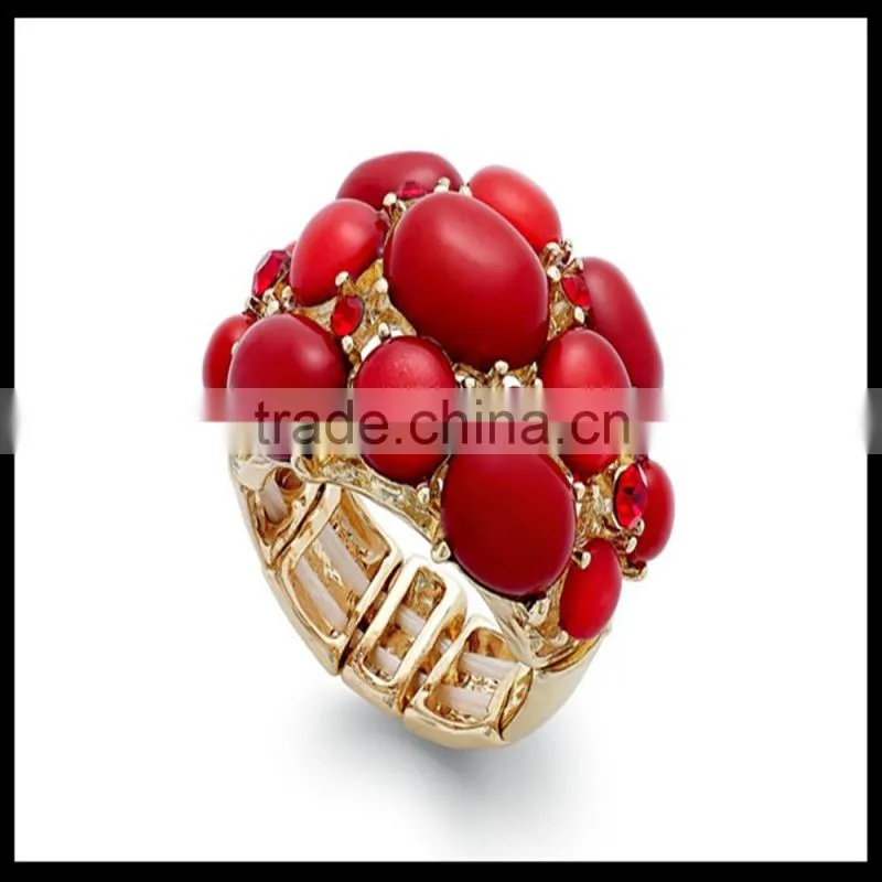 2015 newest wedding jewelry design silver black pearl ring