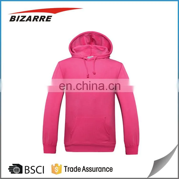 Trendy warm men winter hoodies blank