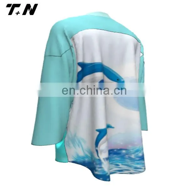 Funny custom sublimated ice hockey jerseys
