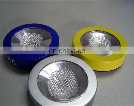 good quality led coaster 8led bottle coaster 3M bottle sticker