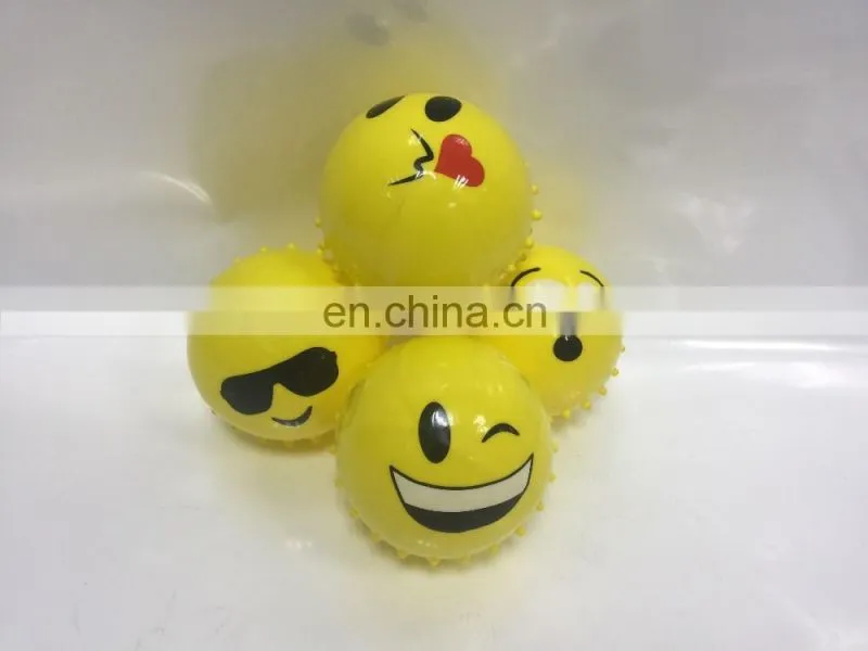 PVC material and promotional toy Emjoy ball