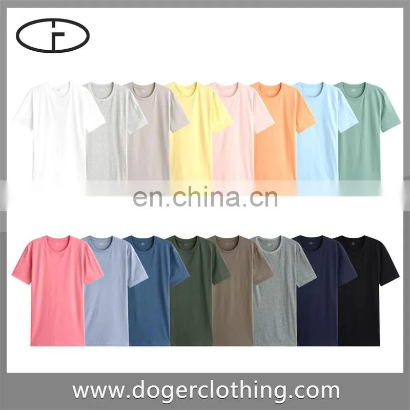 Unisex Promotional Cheap Cotton Custom Plain T-shirt