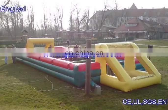 Inflatable camping soccer field Inflatable Soccer Game Inflatable Soccer Field
