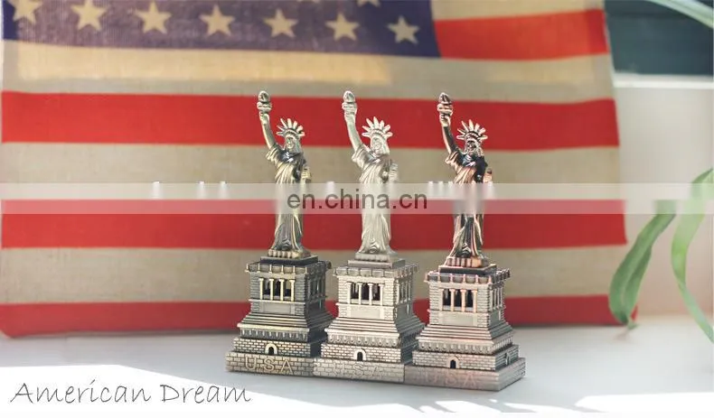 Zinc Alloy antique statue of liberty statue