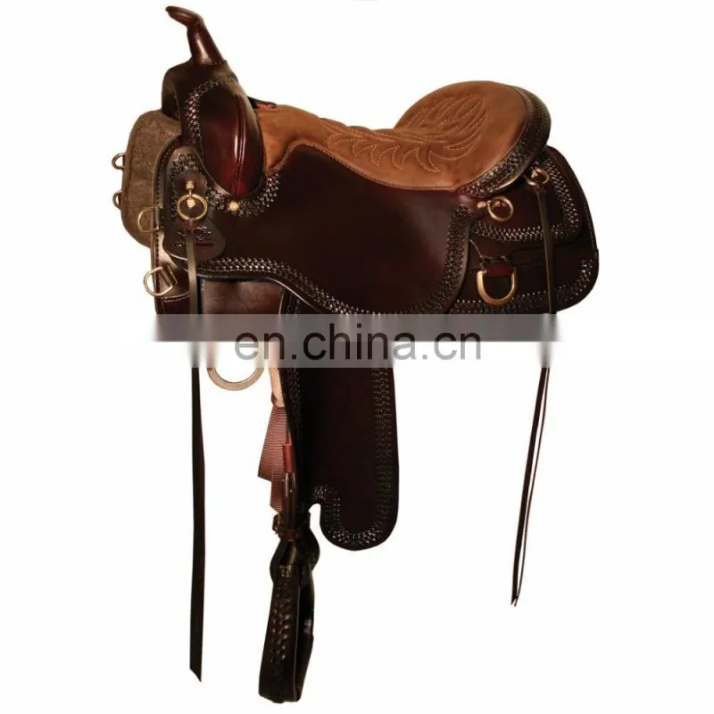 wholesale horse trail saddles - 2017 Custom Trail Saddle - Horse racing saddle complete set