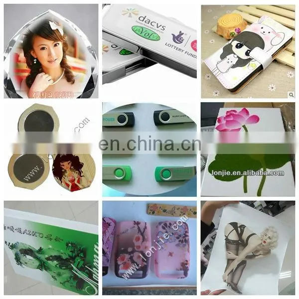 Pvc low cost phone waterproof case printing machine