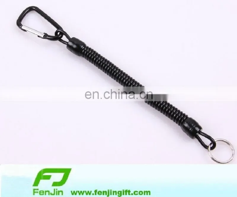 colorful plastic spring coil lanyard