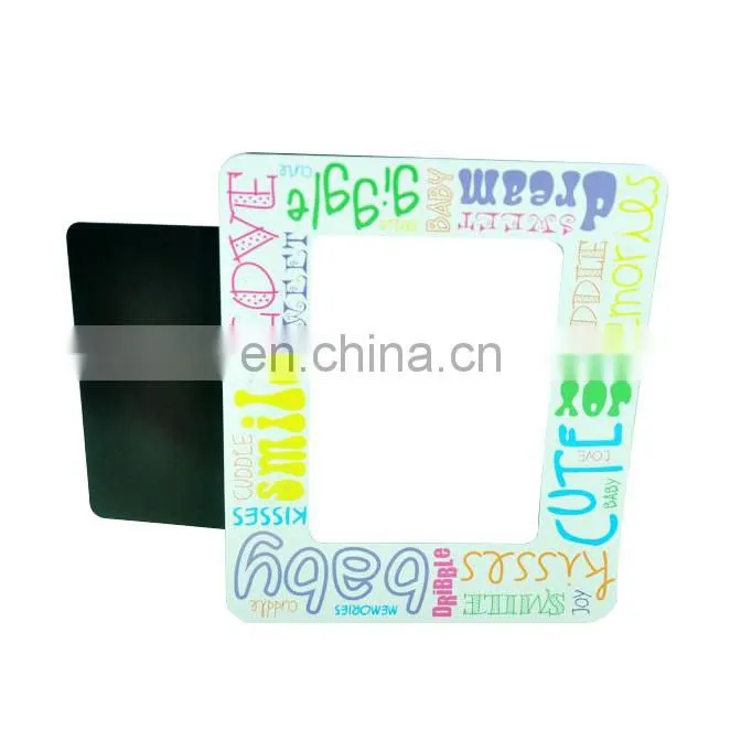 lovely kids design die-cut mini magnet photo frame