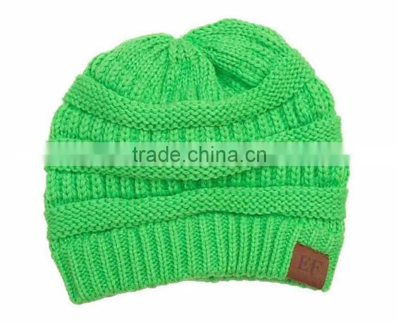 Wholesale Slouchy Knit Custom Women Beanie