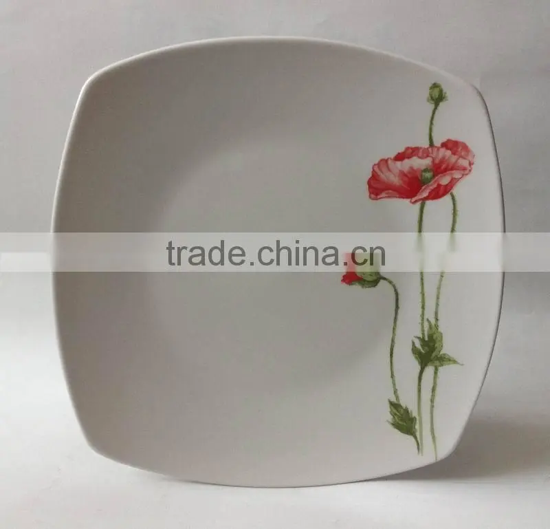 ceramic square plate