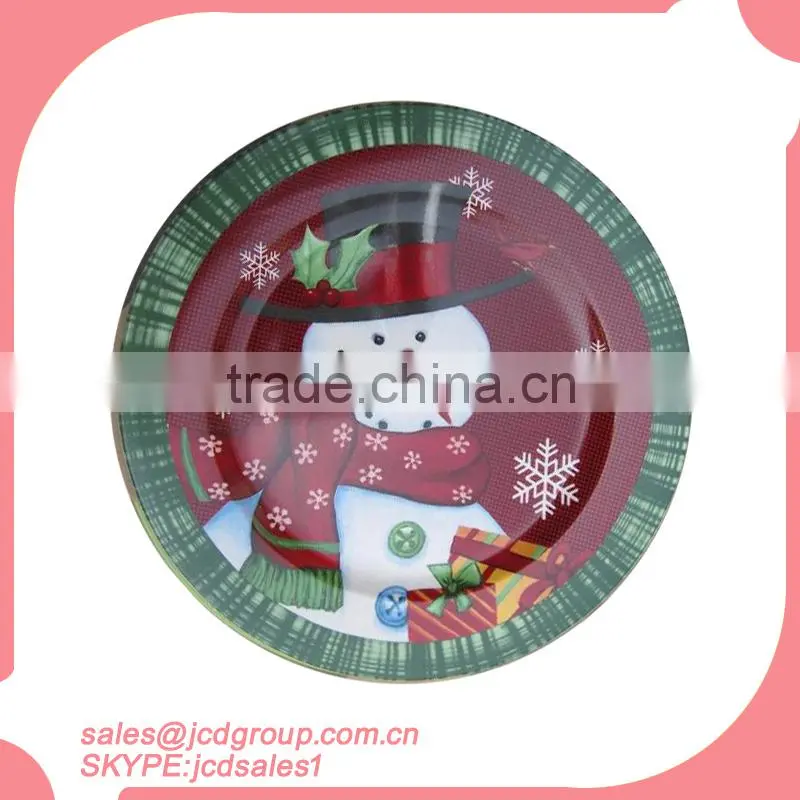 New Design Christmas Ceramic Plates Wholesale