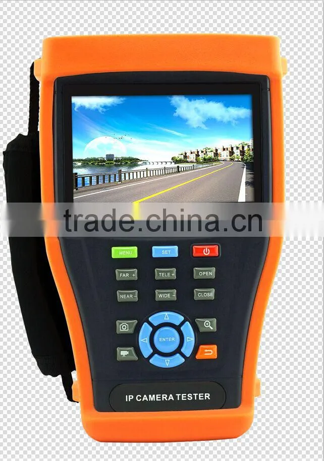 4.3 inch touch screen analog and ip camera tester PTZ CCTV Tester /hd-sdi camera tester / cctv tester IPC-4300