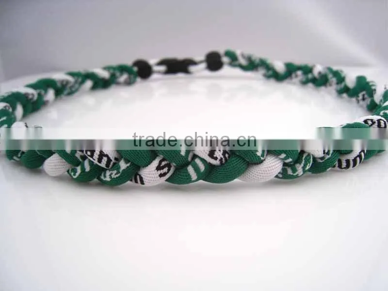 Germanium and titanium tornado necklace
