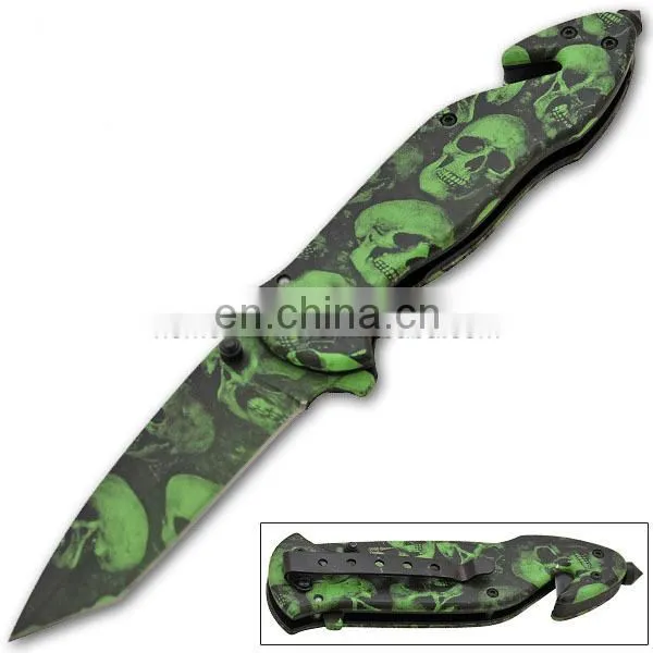 8.5"Series Glass Breaker FireFighter Rescue Survival knife