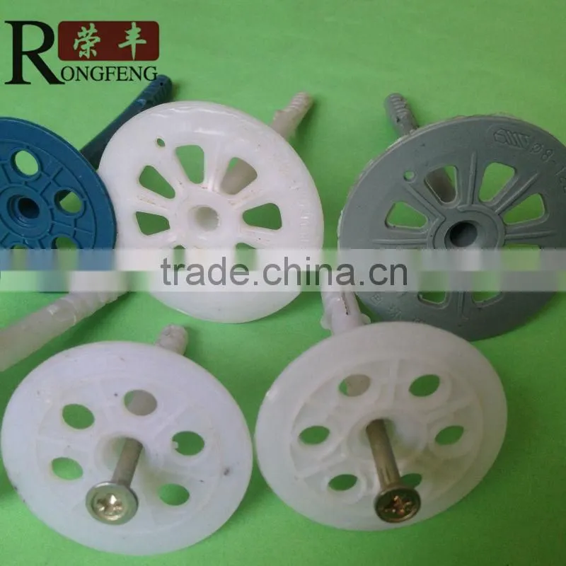 Original PE Insulation fixing shooting nail, plastic fastener