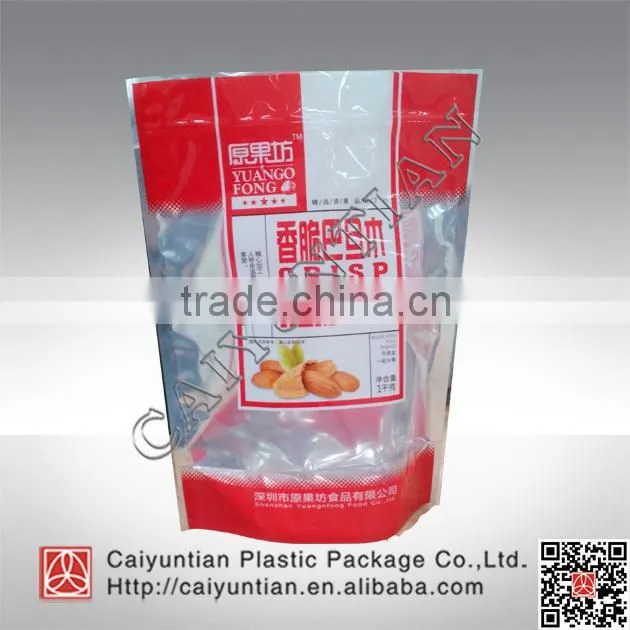 customized laminated pesticide powder packaging pouch for agriculture/ laminated pesticide powder packaging pouch with window