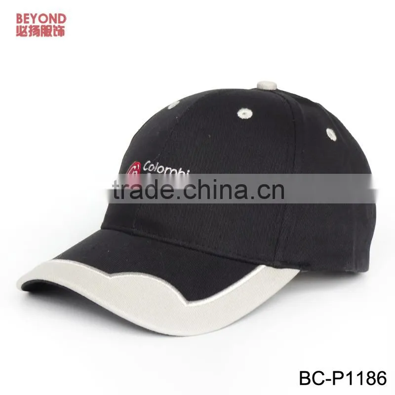 patchwork cap with embroidery logo