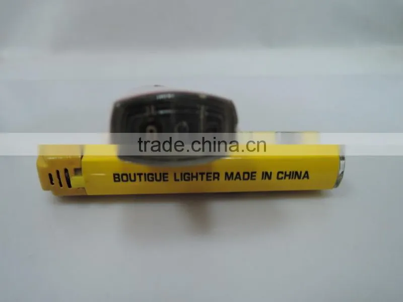 customized sticker refillable butane gas lighter electric cigar lighter manufacturer